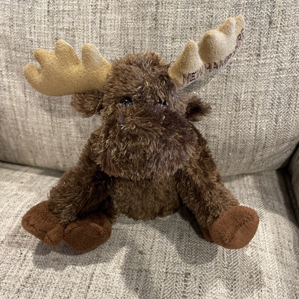 Wishpets Chocolate Moose Plush Stuffed Animal 2004 Plush From New Hampshire